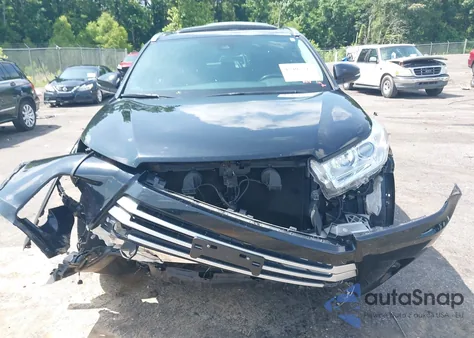 2017 Toyota Highlander Xle z USA, uszkodzony, nr VIN 5TDKZRFHXHS509618